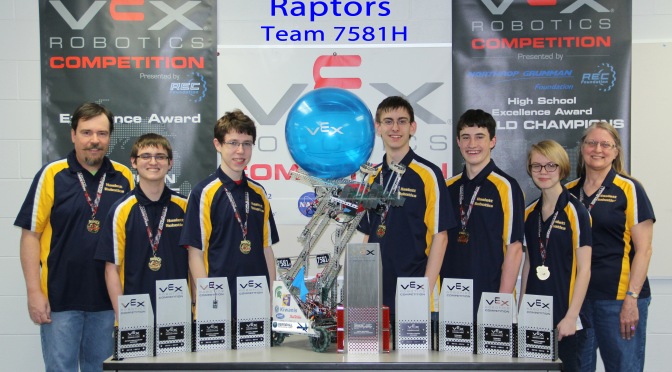 MSU-Sponsored Vex Robotics Team From Haslett Is Champ