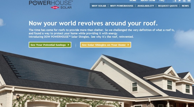 Dow Solar Shingles Available In More States