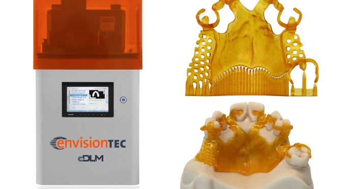 EnvisionTEC Previews High-Speed 3D Printer for Dental Market