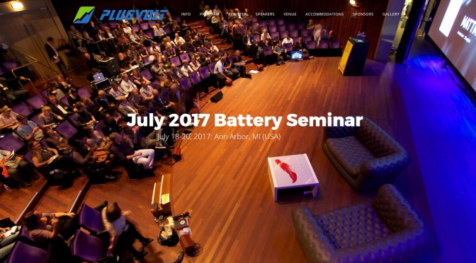 Battery Seminar Coming To Ann Arbor